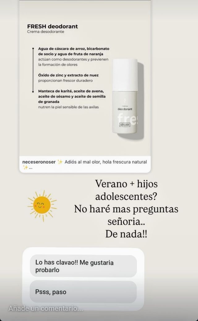 Desodorante Ringana FRESH