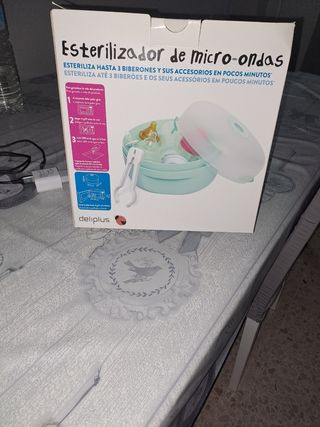 Esterilizador microondas bebé Deliplus