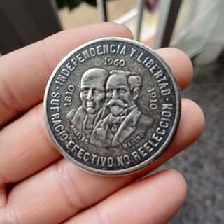 Monedas antiguas México 1960
