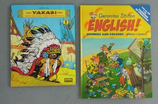 Lote dos cuentos, uno en ingles 