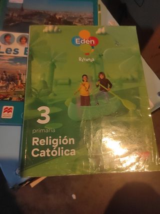 Religión católica. 3 primaria. Edén. Revuela