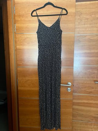 Mono lunares HyM negro - Talla S