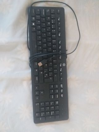 Teclado y ratón HP - Negro/Rojo
