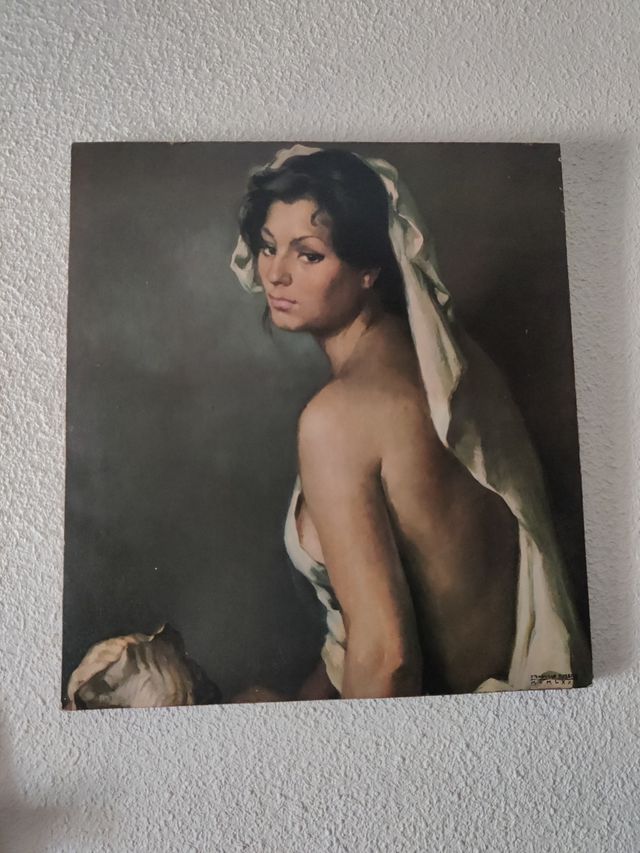 Lienzo Dama Caracola - Pintura