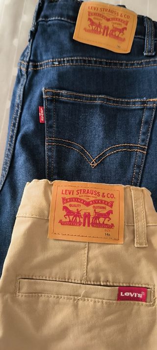 Shorts Levis - Azul - 2 uds. Talla 14 años 