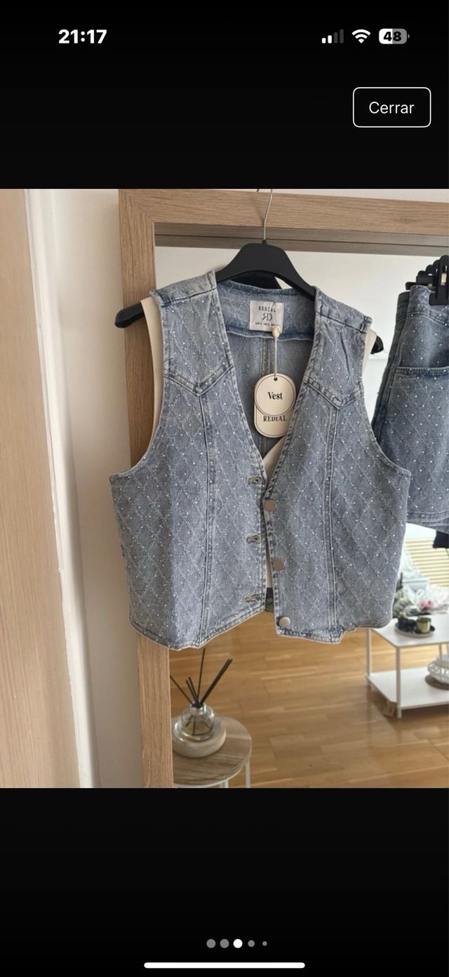 Shorts REDIAL denim-talla S