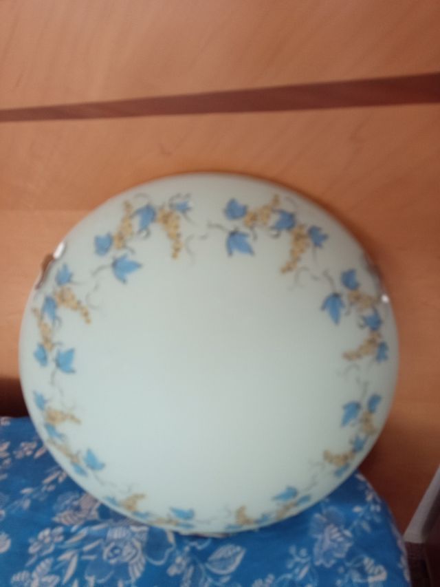 Lampara vintage | Verde azulada