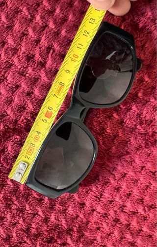 KARL LAGERFELD GAFAS VINTAGE MUJER HOMBRE NEGRAS 