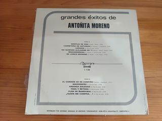 Vinilos Antoñita Moreno & Concha Piquer