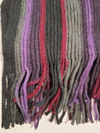 2 Bufandas hombre - Rojo y morado por 6 euros!!!