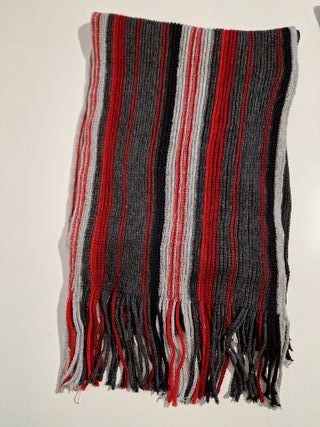 2 Bufandas hombre - Rojo y morado por 6 euros!!!