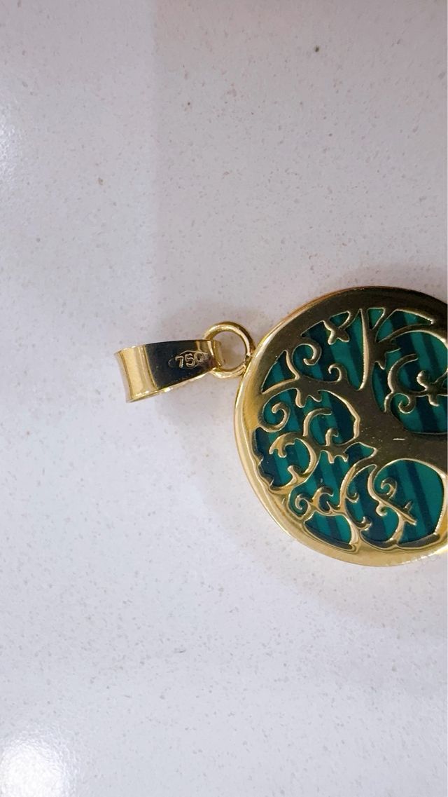 Ciondolo Albero della Vita in oro 18kt 750