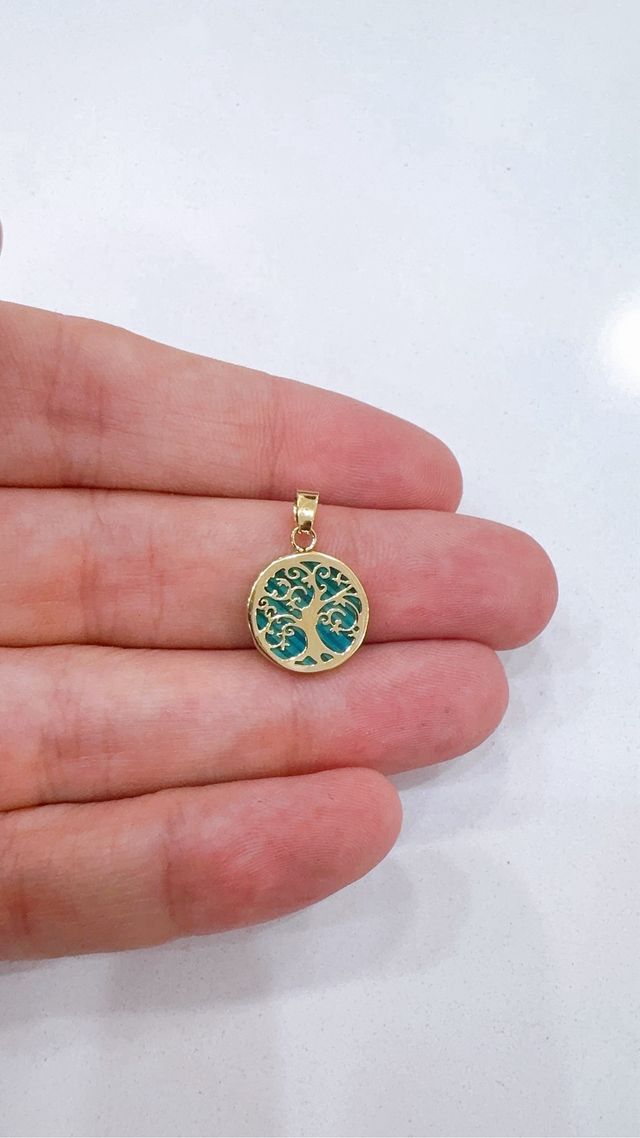 Ciondolo Albero della Vita in oro 18kt 750