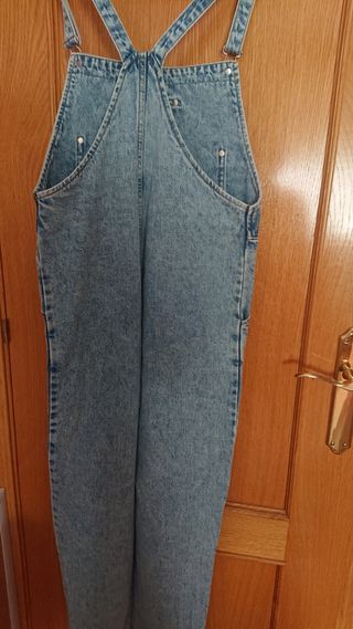 Peto vaquero azul claro