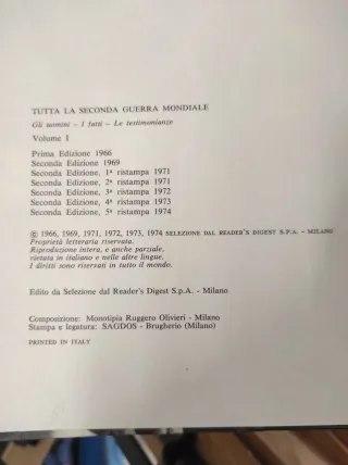 Tutta la Seconda Guerra Mondiale - 3 volumi