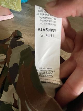 Mono corto militar nuevo
