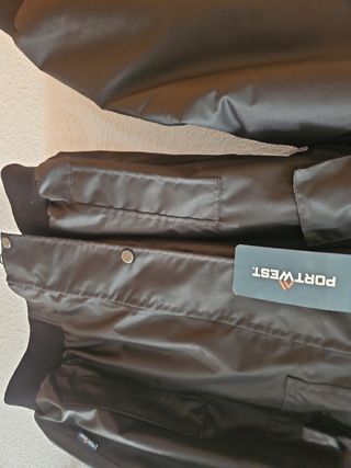 Cazadora de trabajo
 Portwest negra - Talla L 