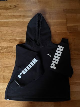 Felpa Puma nera tg M