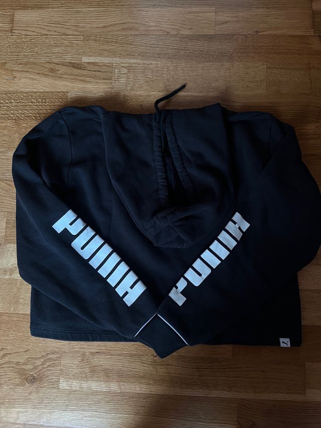 Felpa Puma nera tg M