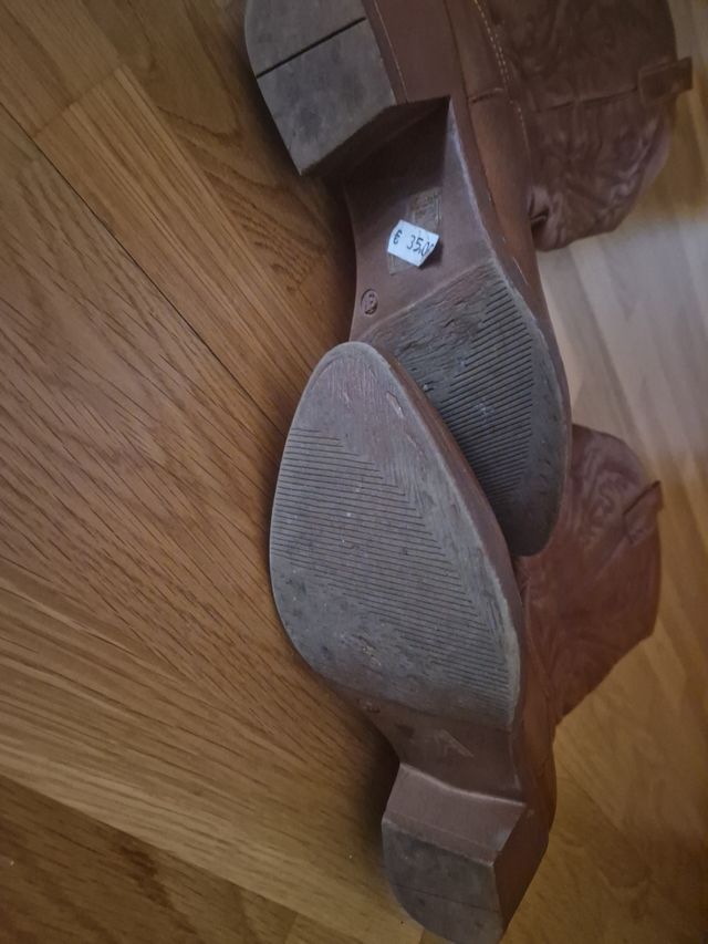 Botas cowboy marrón
