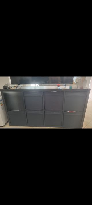 2 comodini + scaffale cubo