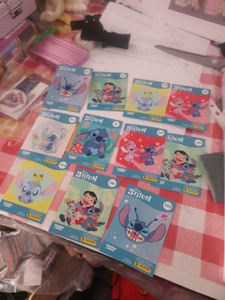 Lote cromos Disney Stitch repes o compro faltan