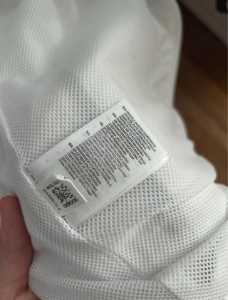 Chaqueta Adidas ClimaLite blanca y azul