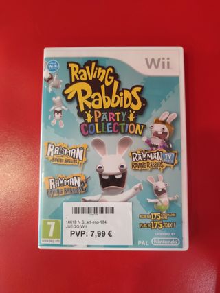 Raving Rabbids Party Collection Wii