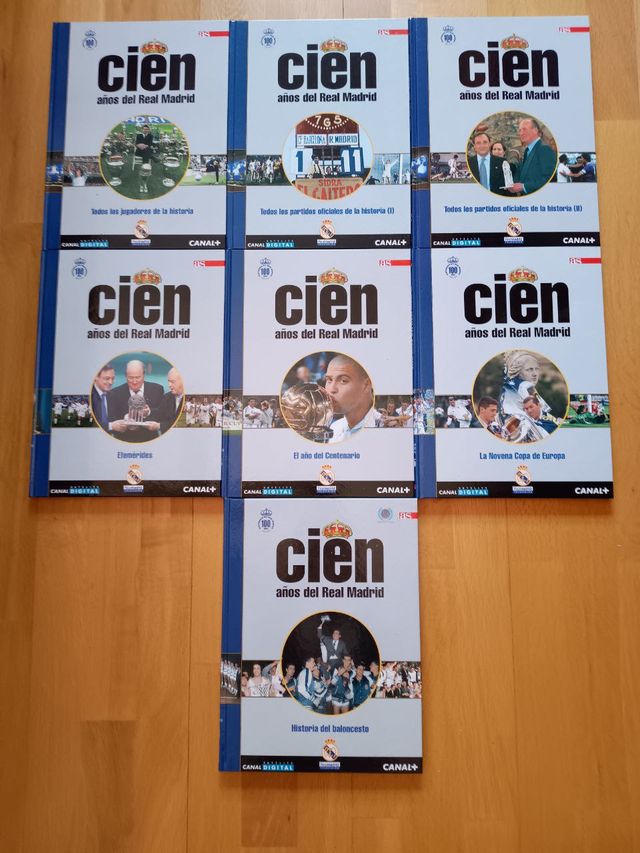COLECCION COMPLETA CIEN AÑOS DEL REAL MADRID 16 TO