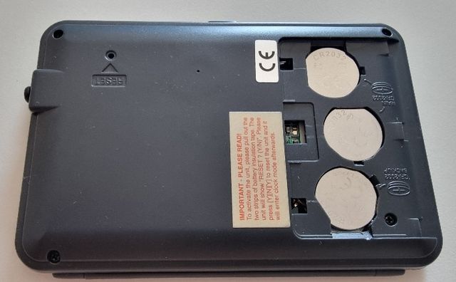 Oregon Scientific EX 1201M + Casio SF 4600