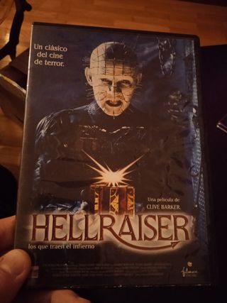 DVD Hellraiser -Los que traen el infierno