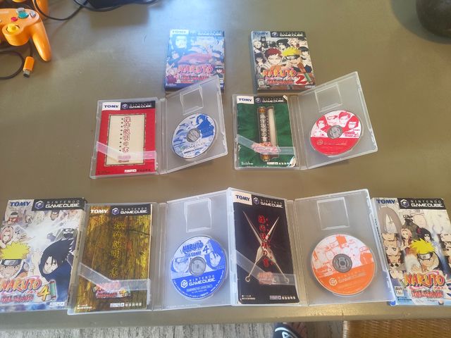 Naruto GameCube - Pack x4