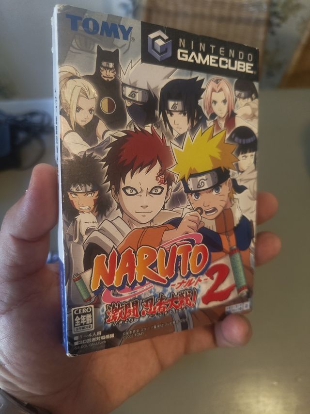 Naruto GameCube - Pack x4