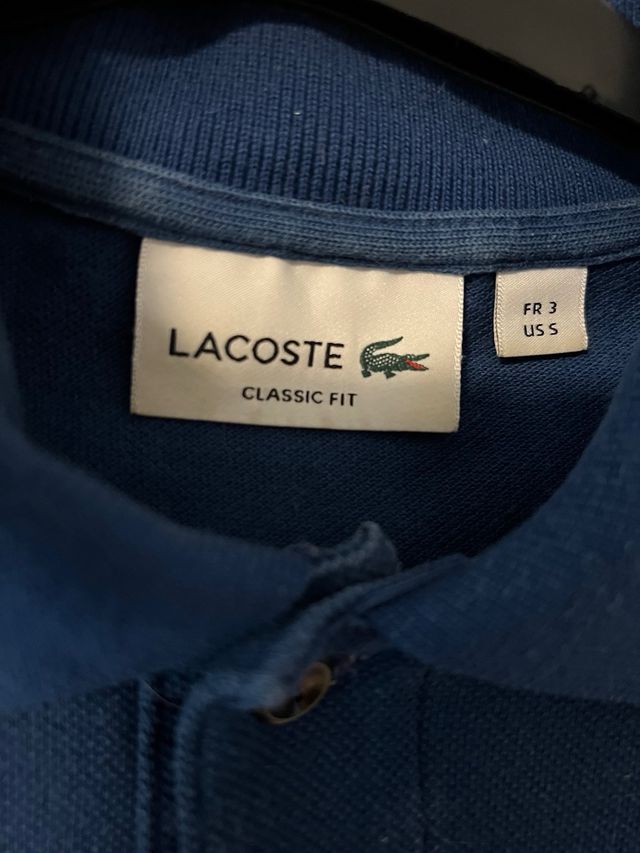 Polo Lacoste azul