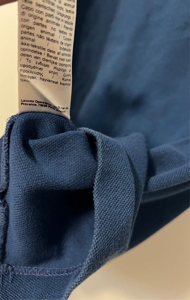 Polo Lacoste azul