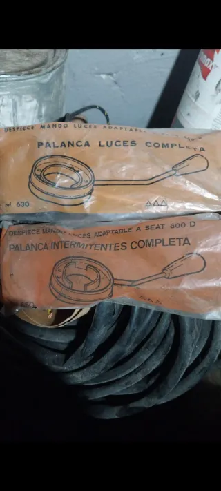 Mando luces y intermitentes Seat 600 y 850 y DKW