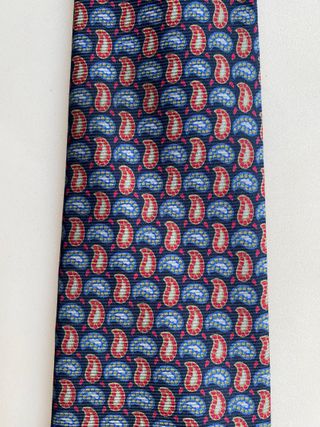 Corbata seda natural Santa Eulalia