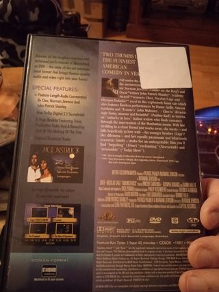 DVD Luz de Luna - Cher y Nicolas Cage