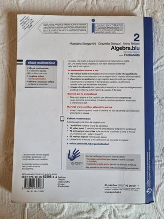 Matematica.blu. Algebra. Probabilità. Per Le Scuol