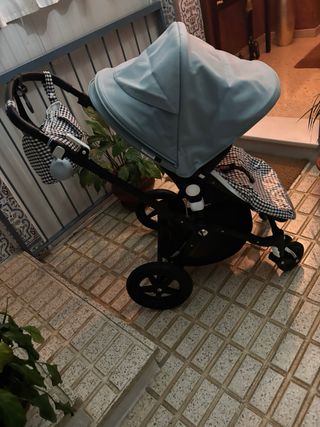Carro bebé bugaboo camaleon con silla mas capazo