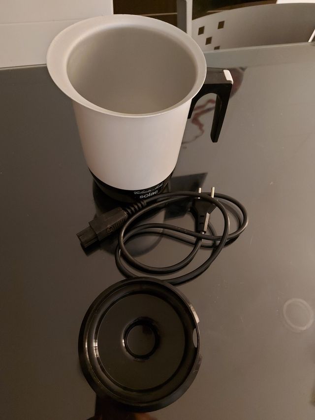 Calienta leche Solac vintage