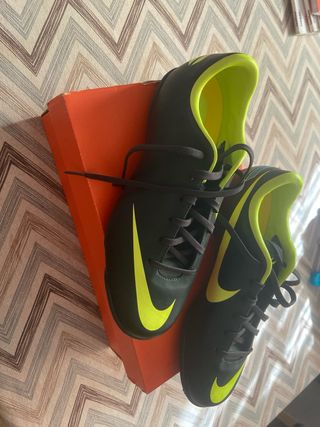 Zapatillas Nike Fútbol - Negras/Amarillas