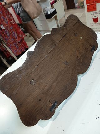 Percheros madera maciza - 3 ganchos