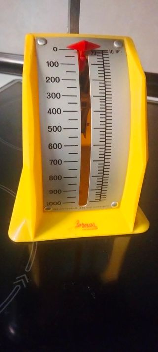 Báscula cocina vintage