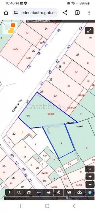 Terreno en venta en Centelles