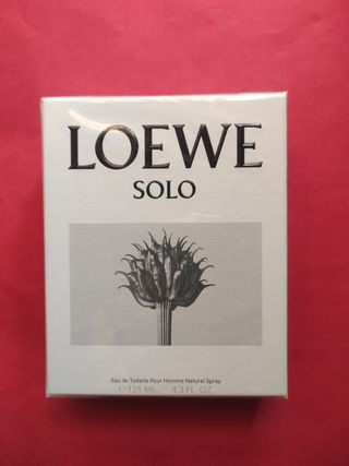 LOEWE SOLO Eau de Toilette 125ml FORMATO ANTIGUO