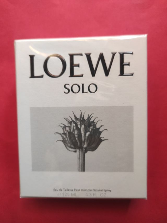 LOEWE SOLO Eau de Toilette 125ml FORMATO ANTIGUO