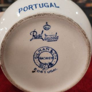 Jarra vendimia Portugal. Sacavem.