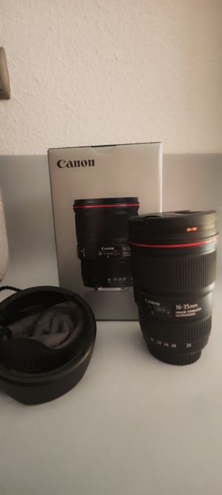 Objetivo Canon EF 16-35mm f/4L IS USM