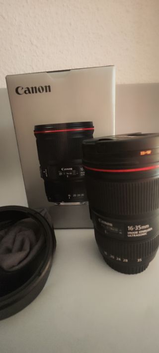 Objetivo Canon EF 16-35mm f/4L IS USM